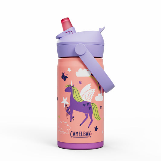 CamelBak Thrive Flip Straw Kids 12oz Bottle, Insulated Stainless Steel